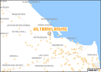 map of Wiltbank Landing