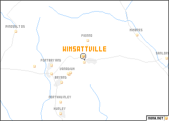 map of Wimsattville