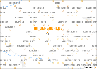 map of Winderswohlde