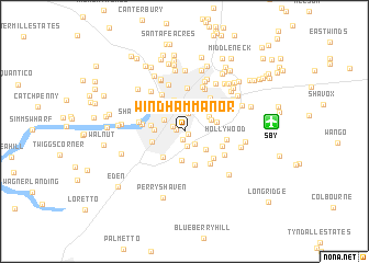 map of Windham Manor