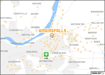 map of Winding Falls