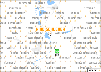 map of Windischleuba