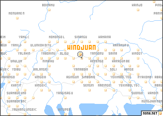 map of Windjuan