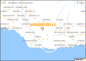 map of Windsor Castle