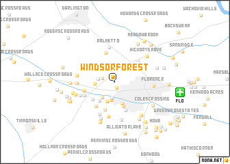 map of Windsor Forest