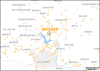 map of Windsor