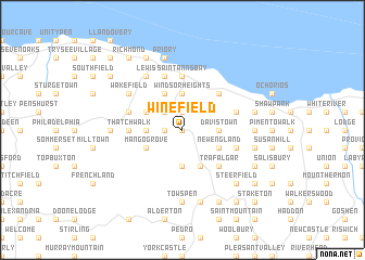 map of Winefield