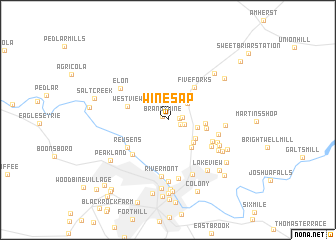 map of Winesap