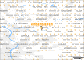 map of Wingensiefen