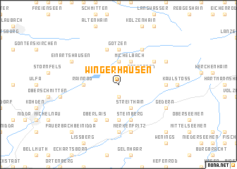 map of Wingerhausen