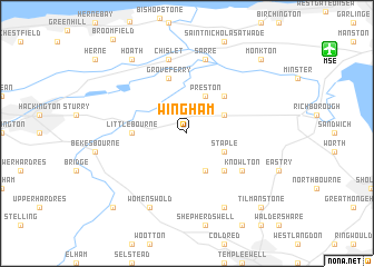 map of Wingham
