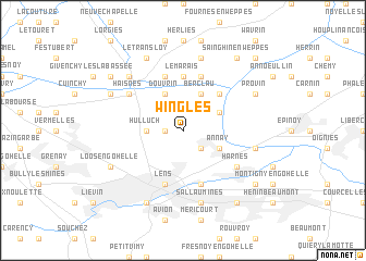 map of Wingles