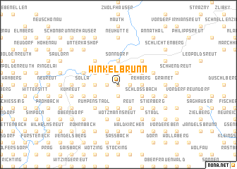 map of Winkelbrunn