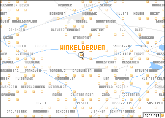 map of Winkelderven