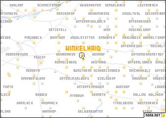 map of Winkelhaid
