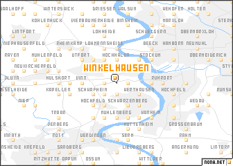 map of Winkelhausen