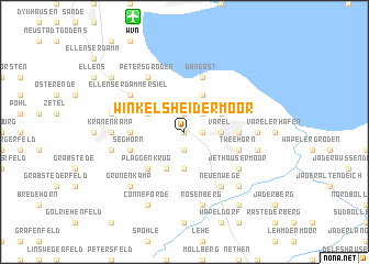 map of Winkelsheidermoor
