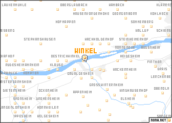 map of Winkel