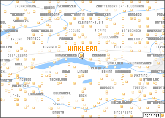 map of Winklern