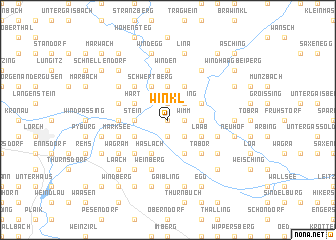 map of Winkl