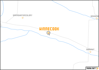 map of Winnecook