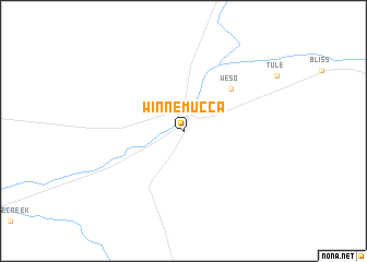 map of Winnemucca