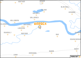 map of Winrock