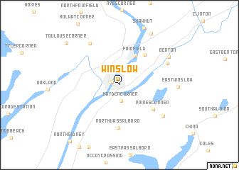 map of Winslow