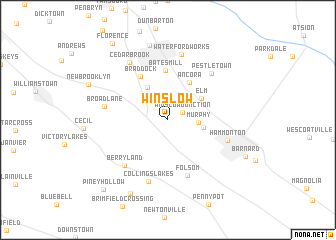 map of Winslow