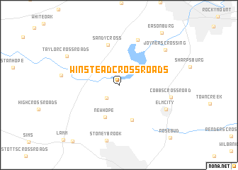 map of Winstead Crossroads