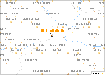 map of Winterberg