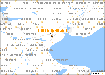 map of Wintershagen