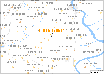 map of Wintersheim
