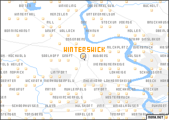map of Winterswick