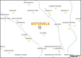 map of Winterveld