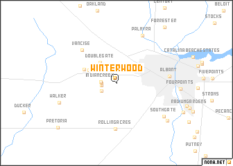 map of Winterwood