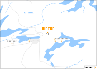 map of Winton