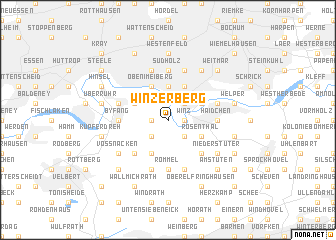 map of Winzerberg