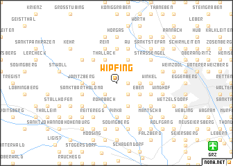 map of Wipfing