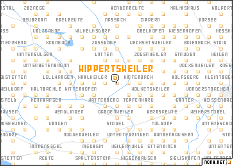 map of Wippertsweiler