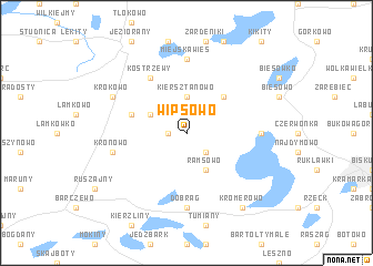 map of Wipsowo