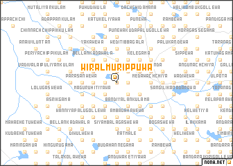 map of Wiralmurippuwa