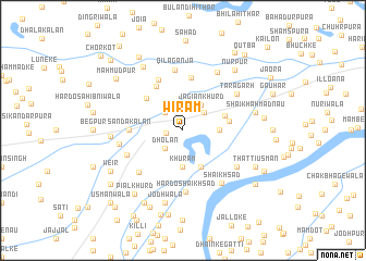 map of Wīram