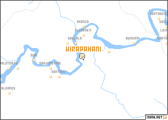 map of Wirapahani