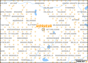 map of Wirawewa