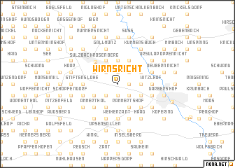 map of Wirnsricht