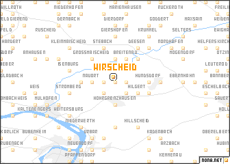 map of Wirscheid