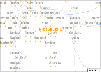 map of Wirtsdörfl