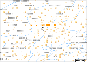 map of Wīsān da Thatta