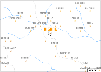 map of Wisane